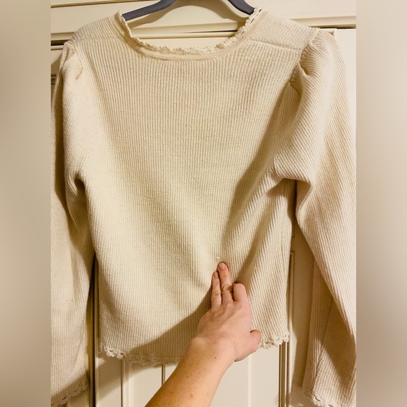 Doen Lovina Cardigan, Ivory, Large - Picture 5 of 14